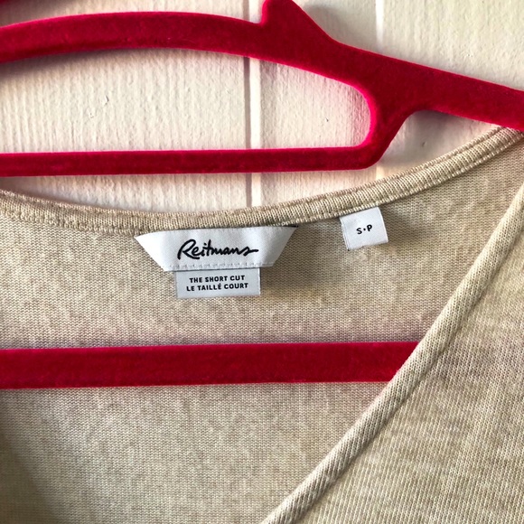 Tie Front Jersey Top - Picture 2 of 2